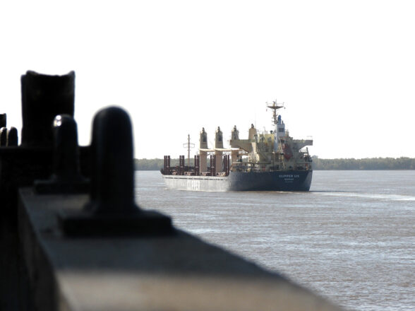 THEY HIGHLIGHT THE IMPORTANCE OF RIVER AND MARITIME TRANSPORT